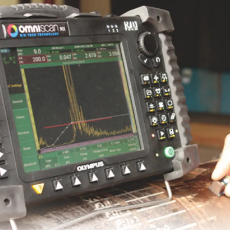 Quality Control Uji Ultrasonic , PT Pamindo Prima Utama Mandiri